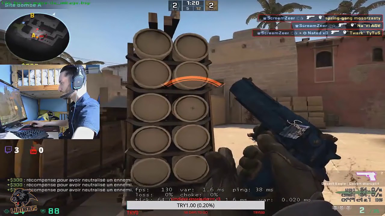CSGO - People Are Awesome #125 Best oddshot, plays, highlights