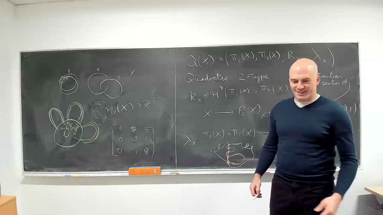 Mark Powell -- Classification of 4-manifolds with infinite dihedral fundamental group.