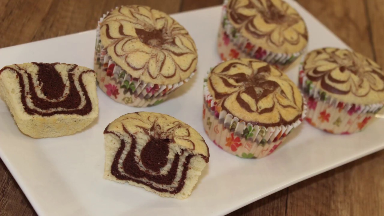 Zebra Muffin Resepti, Рецепт Зебра Маффин