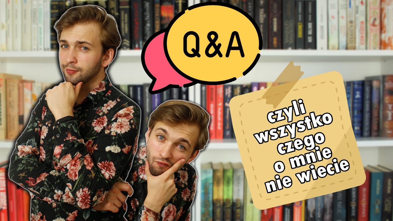 Q&A NA 5000 WIDZÓW | O filologii polskiej, pracy w księgarni i tworzeniu Booktuba