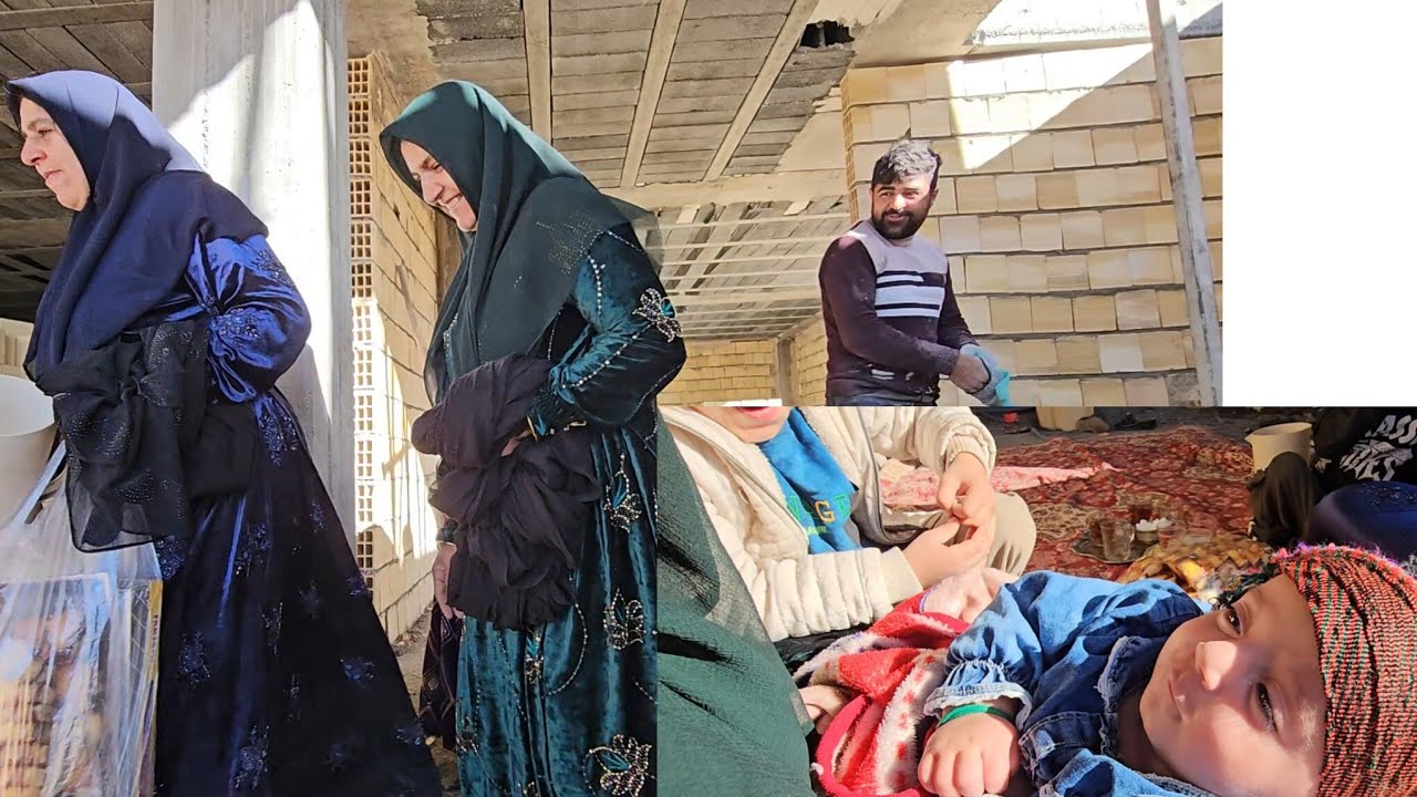 Akram and his sister come to Fatimah