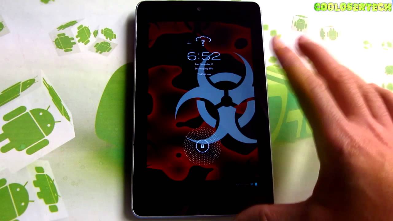Nexus 7 Turns into a Nexus 10.1 Tablet interface - On custom rom - Jaly Baked version 6