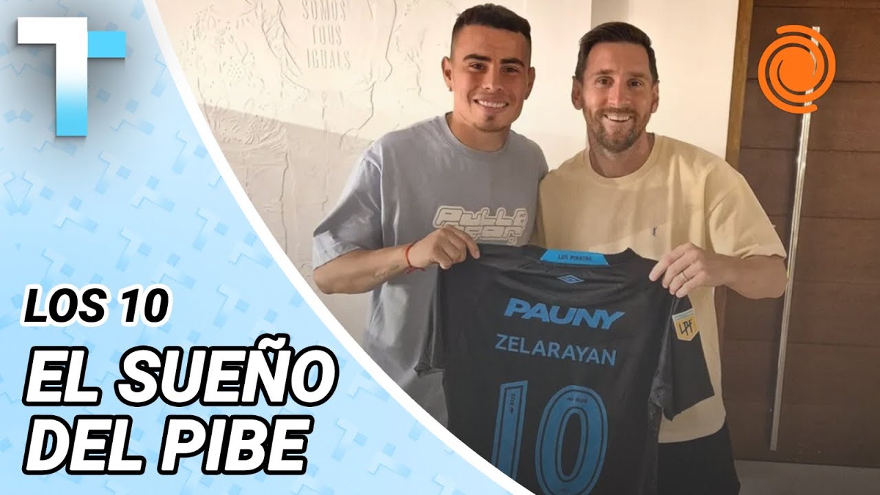 ÉPICO encuentro: Chino Zelarayán conoció a Leo Messi en su casa de Rosario