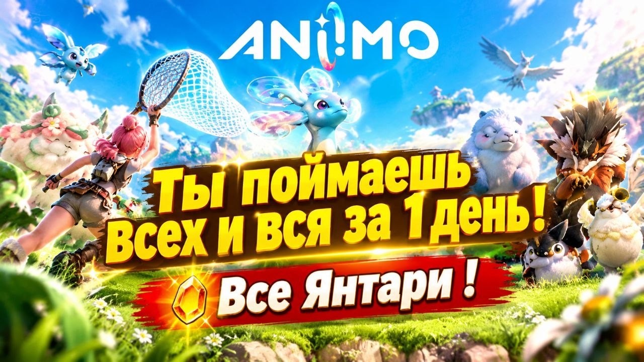 Как Поймать ВСЕХ ANIIMO !? Все СЕКРЕТНЫЕ АЛЬФЫ и ОМЕГИ! Собираем ВСЕ ЯНТАРИ ЛЮМИНЫ!