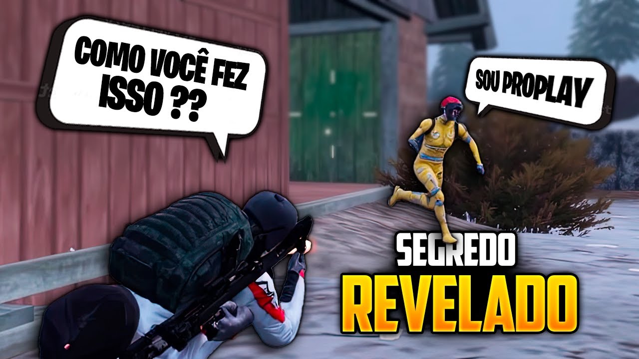 A &Uacute;NICA FORMA DE VENCER O MELHOR JOGADOR DO BRASIL - PUBG Mobile