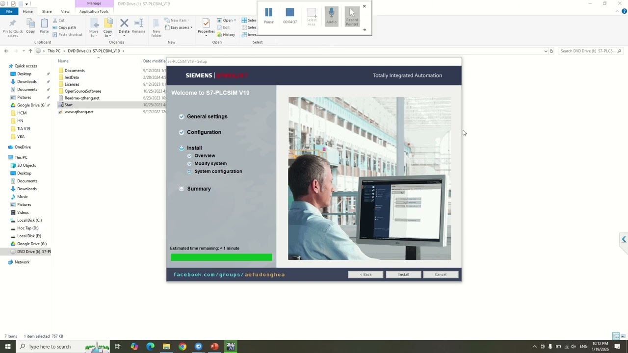 HƯỚNG DẪN CÀI ĐẶT PLC SIM