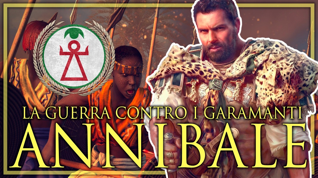 ANNIBALE E LA GUERRA CONTRO I GARAMANTI 🐘 Total War Rome II DEI Mod | CARTAGINE LEGGENDARIA LIVE #6