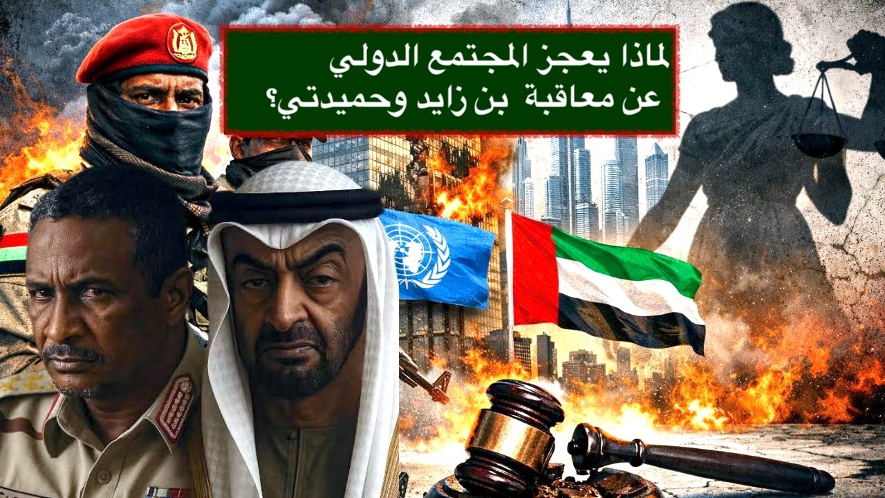 لماذا يعجز المجتمع الدولي عن معاقبة بن زايد وحميدتي؟