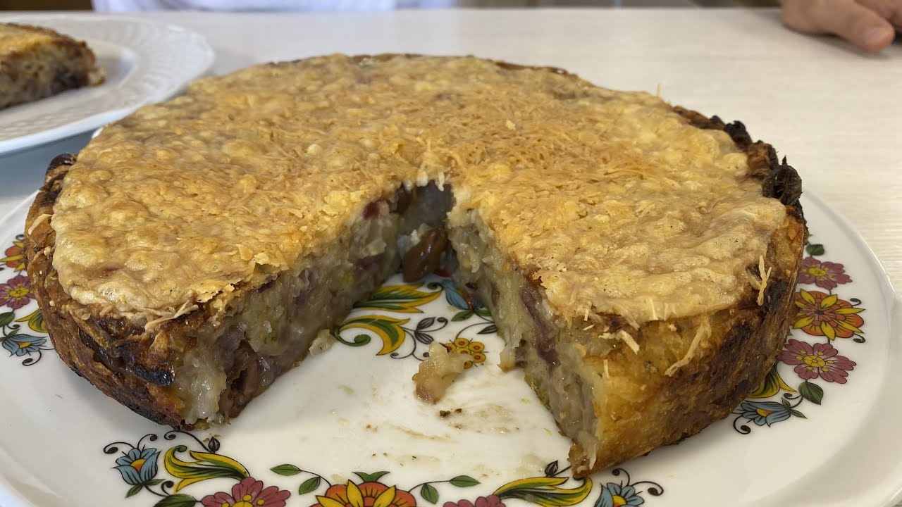 Torta salata di Patate e Cipolla Rossa di Tropea