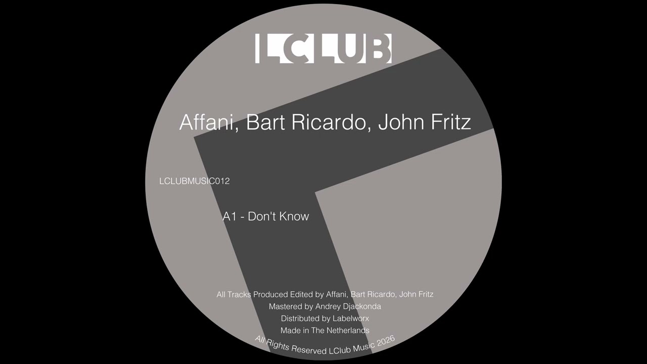 Affani, Bart Ricardo, John Fritz - Don't Know