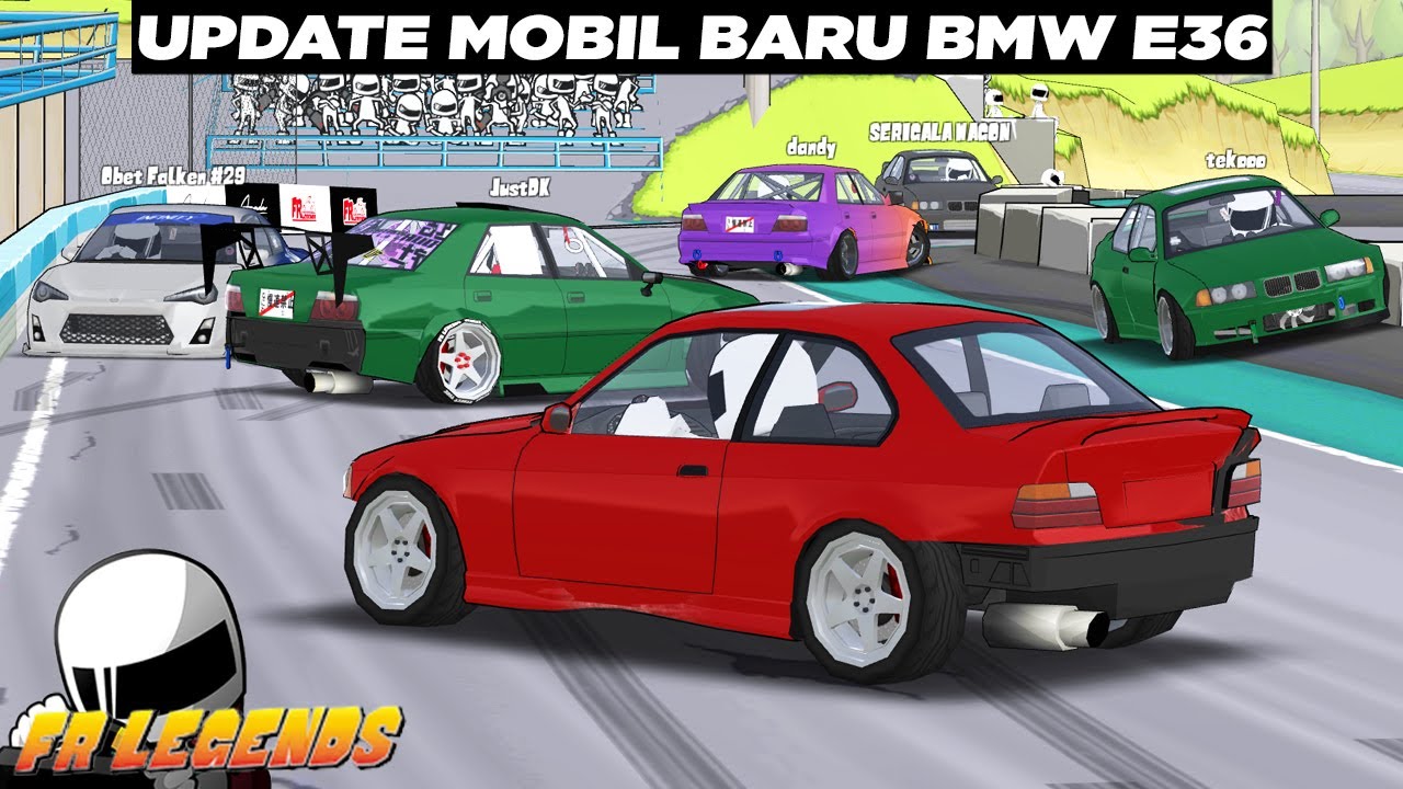 Sedikit Tabrakan Saat Drift Dengan Mobil Baru BMW E36 😚😚 Update FR Legends