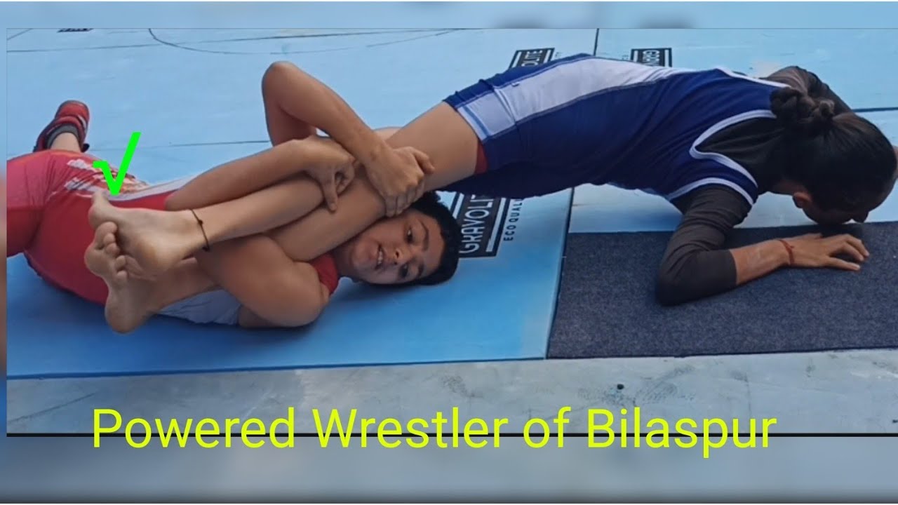 State Tournaments U-14 (Girls) Sarkaghat-Wrestling - Bilaspur/Shimla, Kangra/Bilaspur & Chamba/Kullu