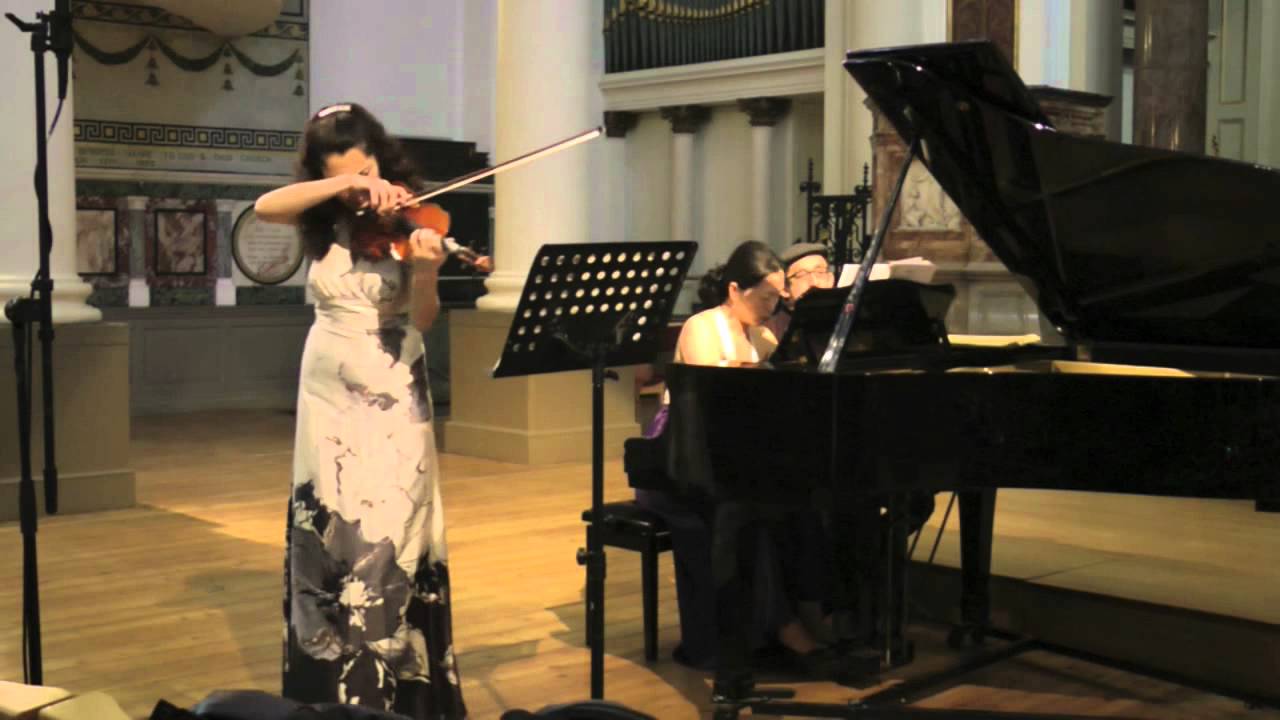 Grieg, Sonata for Violin and Piano No.3 in C minor, Ani Batikian (part 1)