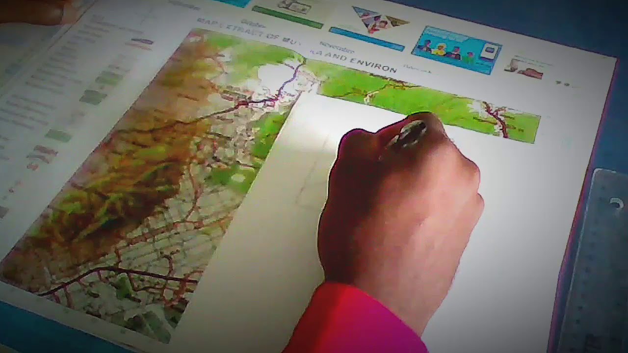 How to describe the site and situation of a settlement