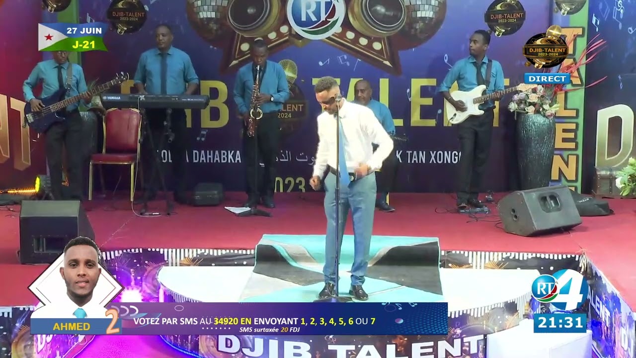 Djib-Talent :  Candidat N°2 -  Ahmed Med Abdallah