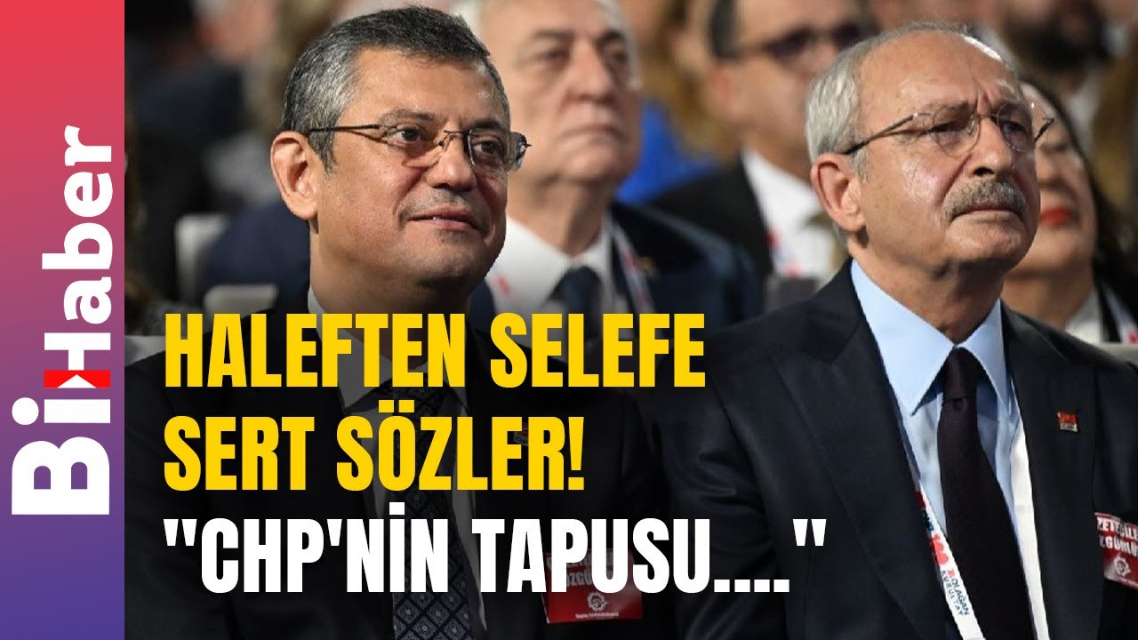 CHP Karışıyor mu? Haleften Selefe Sert S&ouml;zler!  