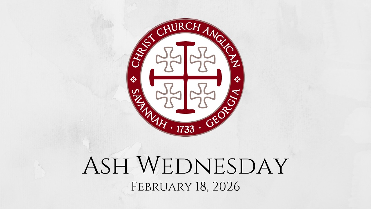 7:00pm Ash Wednesday Service - CCA Savannah (2/18/2026)