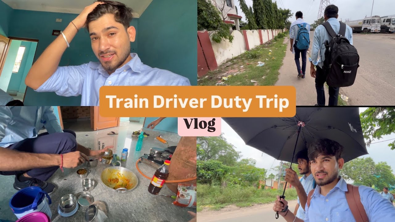 Train driver A complete duty trip vlog | RRB ALP 2026