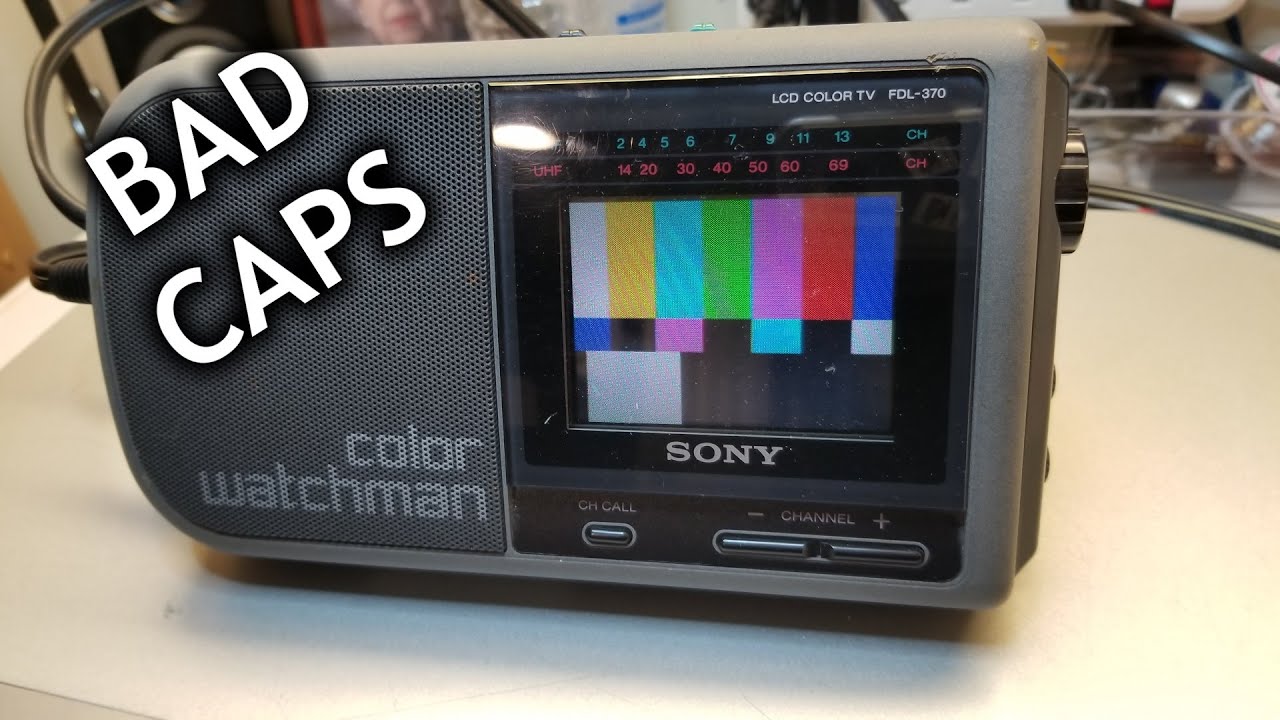 Sony Color Watchman repair (Model FDL-370)
