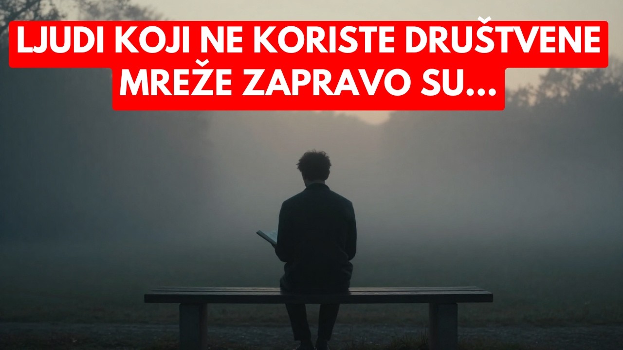 Ljudi Koji Ne Koriste Dru&scaron;tvene Mreže - &Scaron;ta Psihologija Otkriva O Njima?