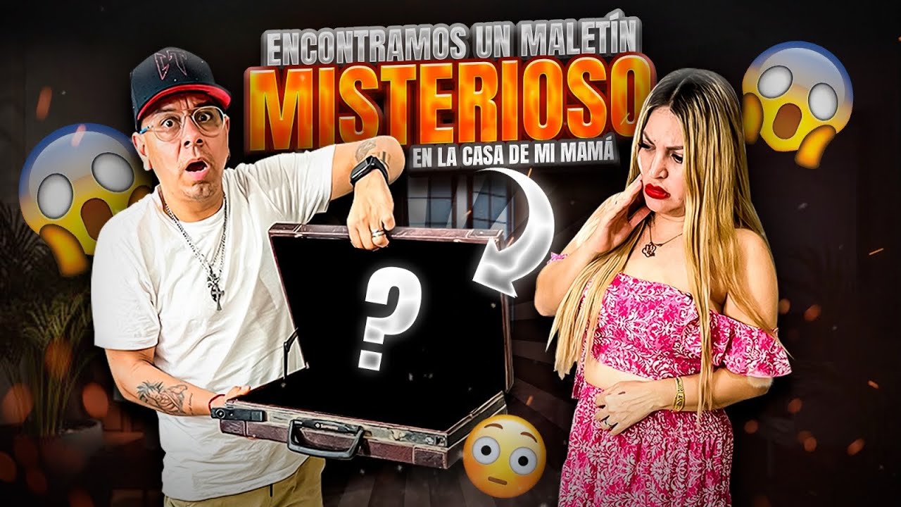ENCONTRAMOS’ este MALETÍN’ 💼 MISTERIOSO’ en CASA DE MI MAMA😱// esto avia adentro😨