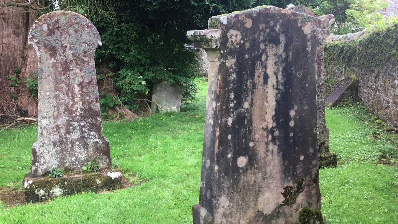 Robert Story's grave at Rosneath