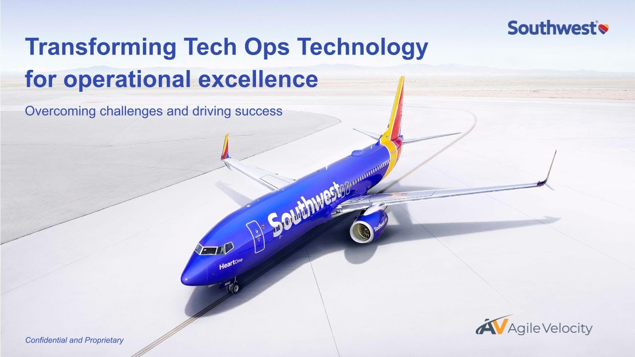 Transforming Tech Ops Technology for operational excellence