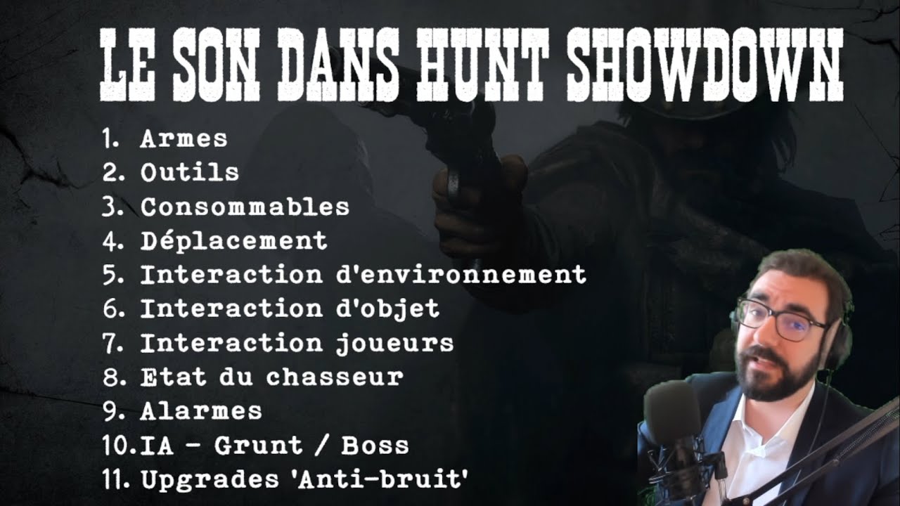 Guide Ultime du Son - Hunt Showdown FR