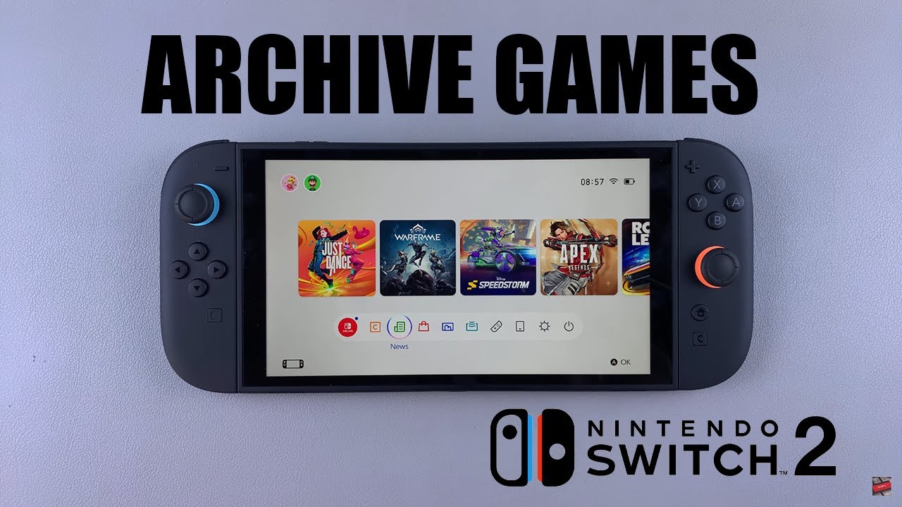 How To Archive Games On Nintendo Switch 2