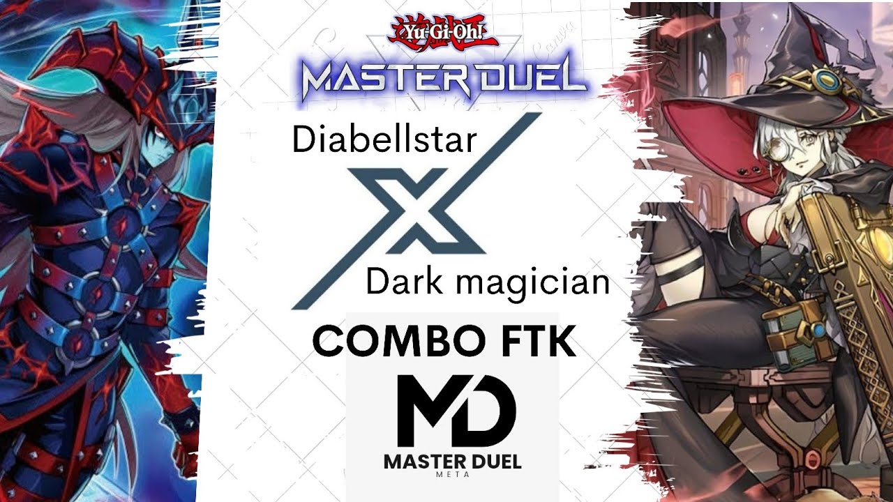 Diabellstar X Dark magician FTK (one card combo) master duel
