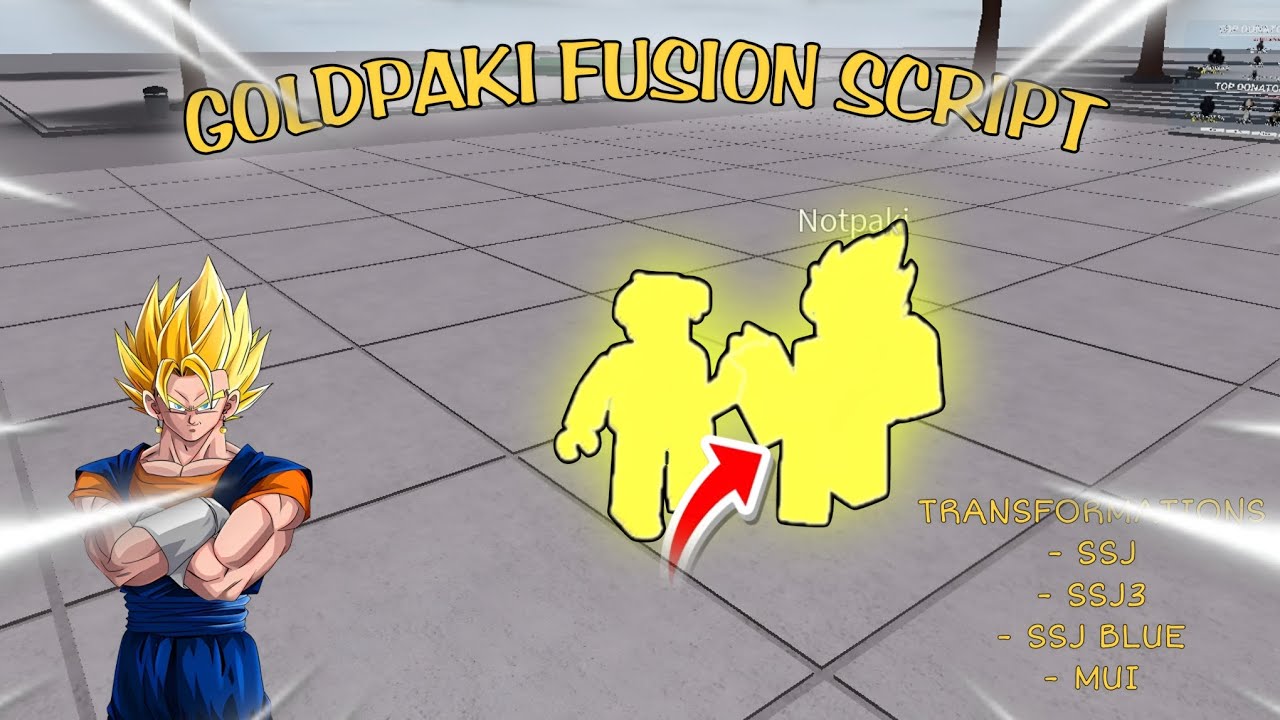 *OP* GOLDENHEADS AND NOTPAKI FUSION SCRIPT | TSB | THE STRONGEST BATTLEGROUNDS 