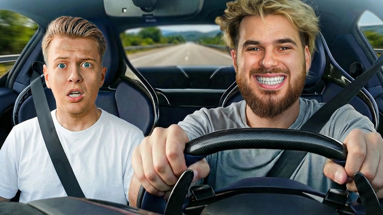 PRIETENII MEI REACTIONEAZA LA NOUL MEU FERRARI!!
