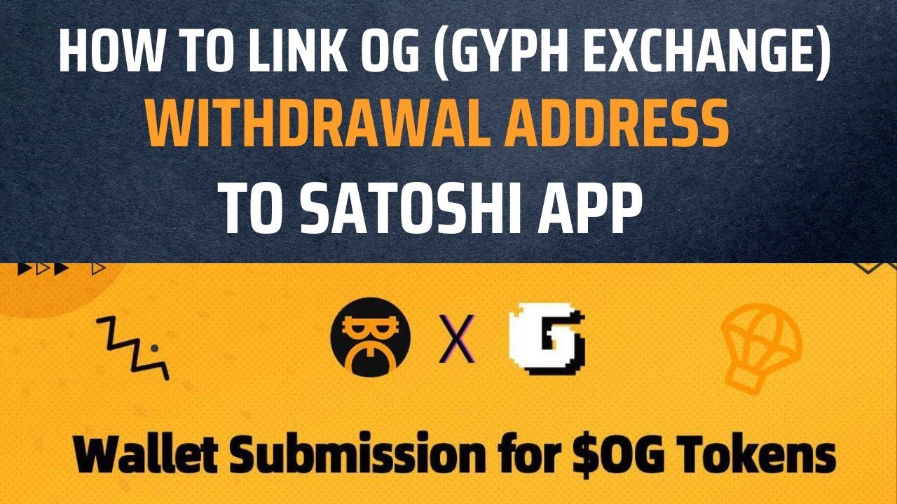 How to Link OG Withdrawal Wallet Address to Satoshi App