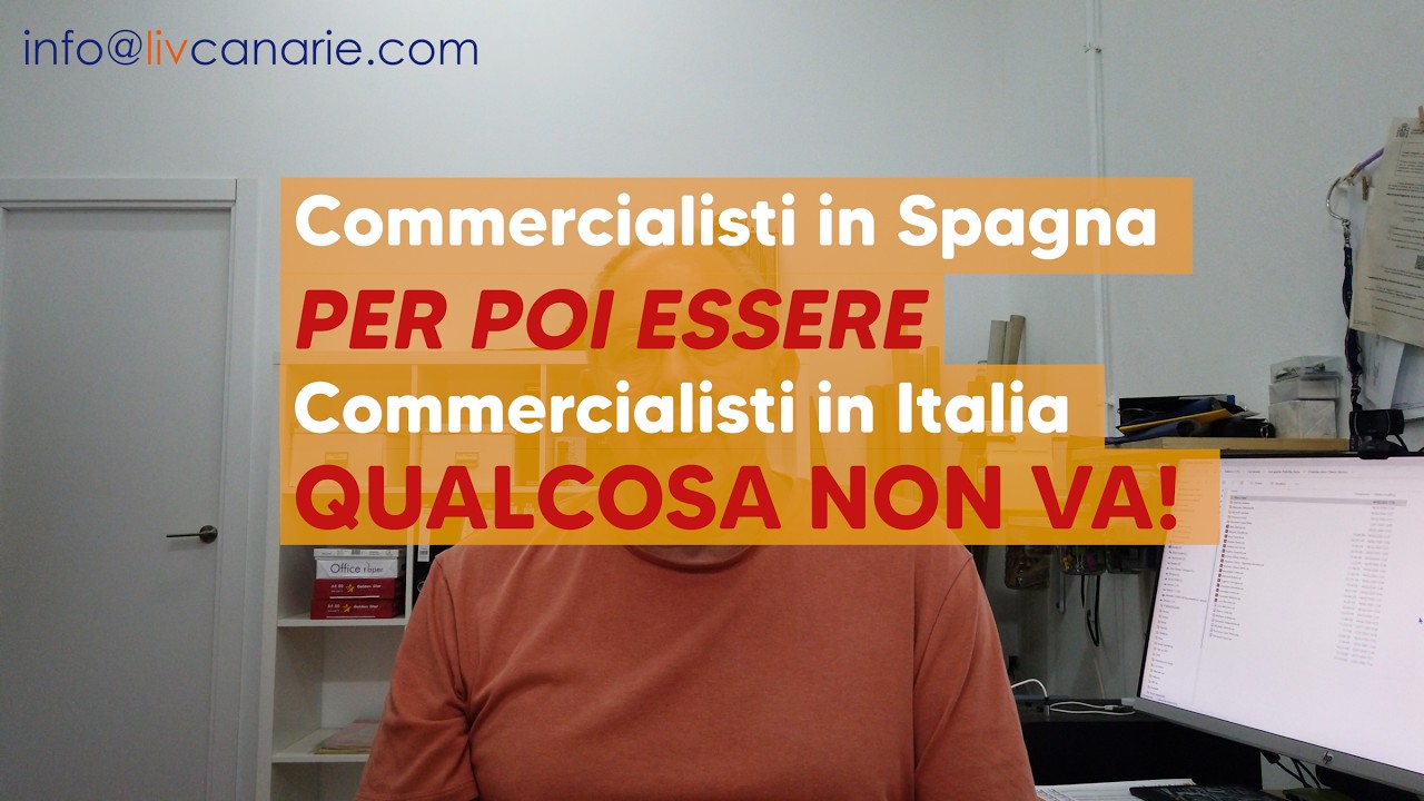 Commercialisti in Spagna per essere poi commercialisti in Italia