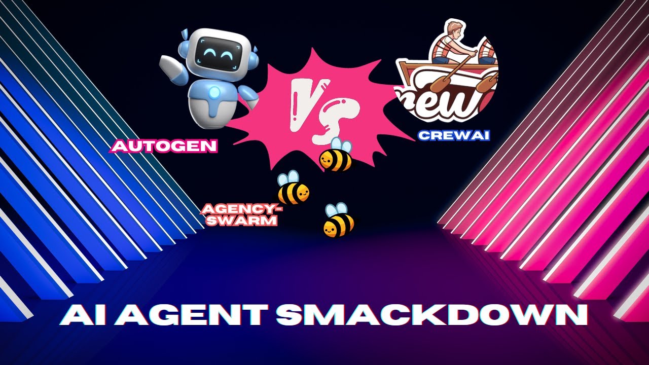 AI Agents Smackdown - Building AI Agents in CrewAI, AutoGen and Agency-Swarm