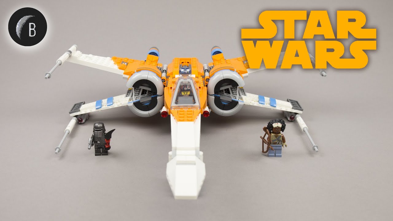 LEGO 75273 - Poe Dameron's X-wing Fighter - Star Wars - Speed Build Review
