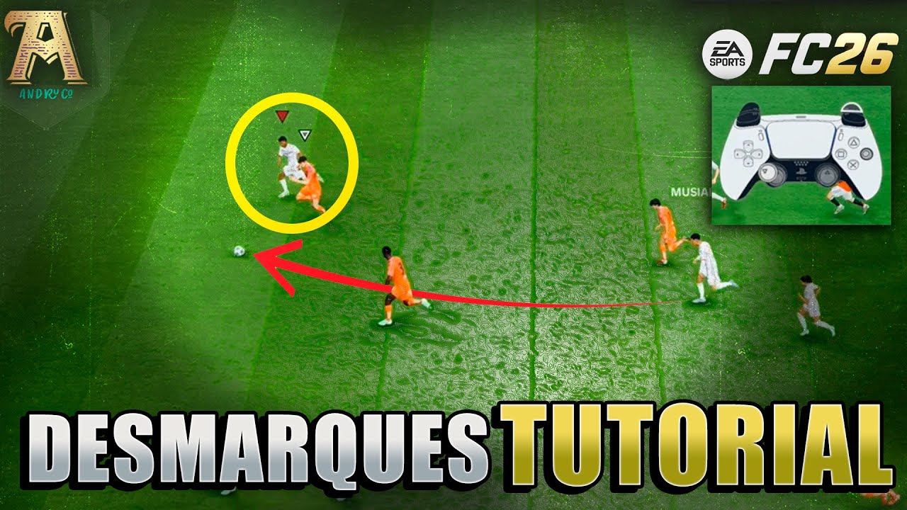 TUTORIAL: Cómo ATACAR MEJOR en FC 26 ✅ Desmarques META ⚡