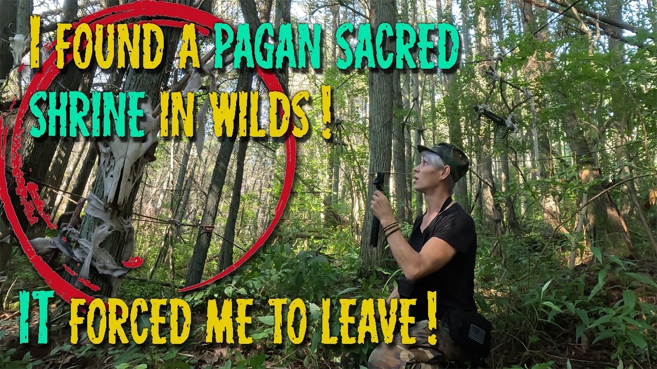 I found a SACRED SHRINE deep in wilds! Abandoned PAGAN TOTEM forced me to leave!