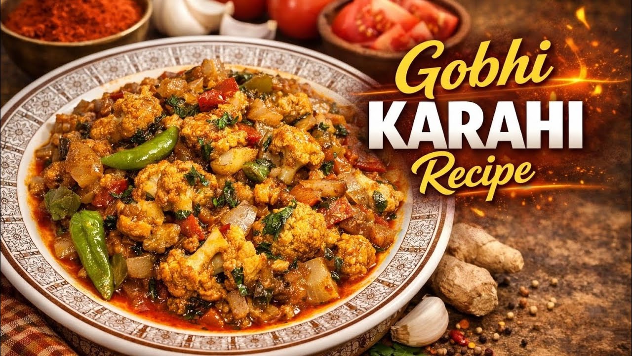 Gobhi Karahi Recipe | Gobhi Sabzi Recipe | Gobhi Easy Recipe | Daily Vlog