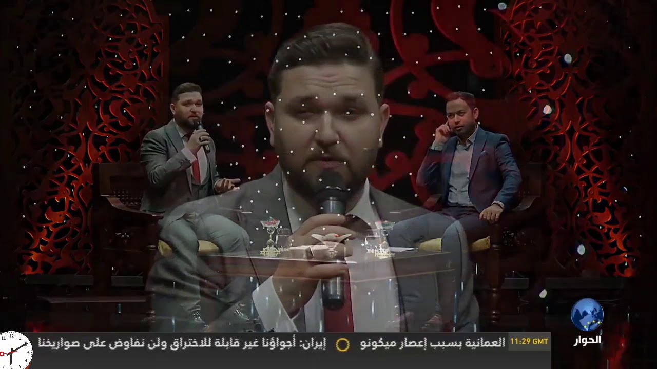 محمد نشار بأنشودة أمدح المُكَمَّل من اناشيد رمضان بالبرنامج الرمضاني سمر على قناة الحوار التلفزيونية