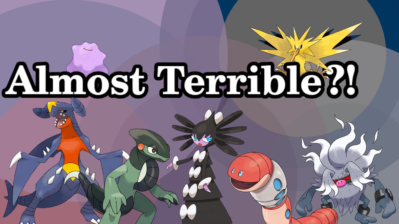 Good Pokemon That Are Almost Terrible (ft. @rozepanter007)