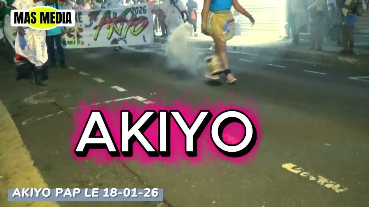 AKIYO A POINTE A ITRE LE 18-01-26