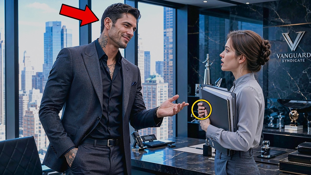 Mafia boss invited his nerdy secretary to dinner as a joke-she arrived looking...