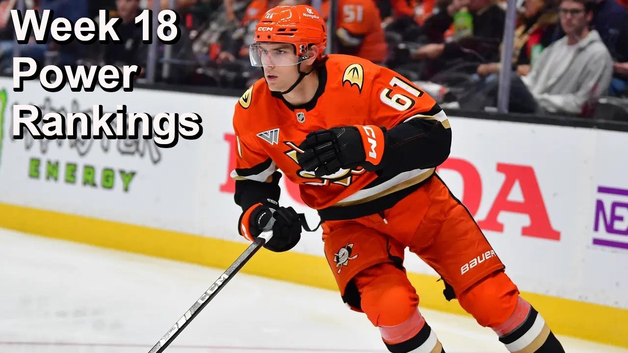 NHL Power Rankings, February 28th Edition