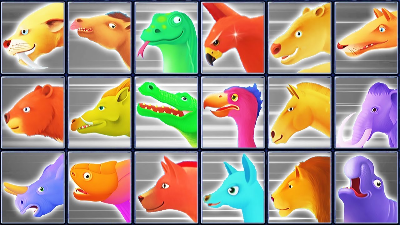 Prehistoric Park: Archaeologist Ice Age (18 Animal Skeletons) | Eftsei Gaming