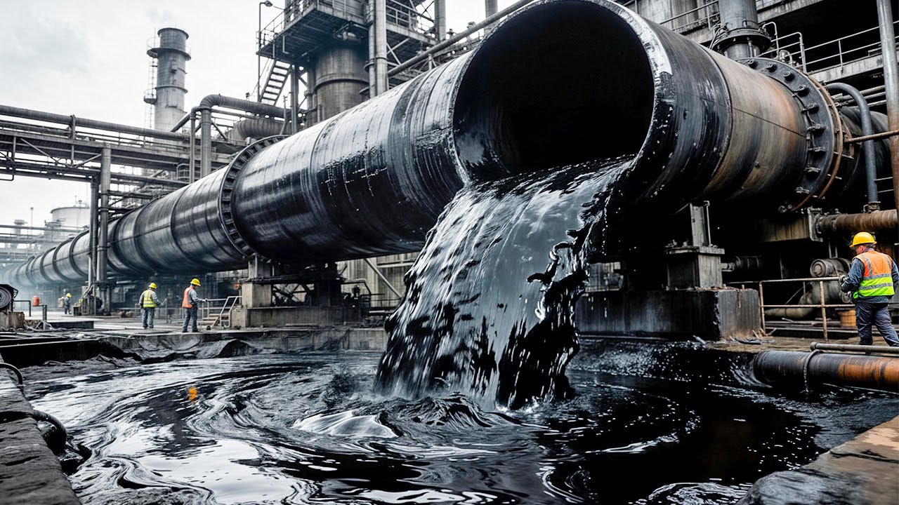 How Diesel Fuel Is Refined From Crude Oil In Factory