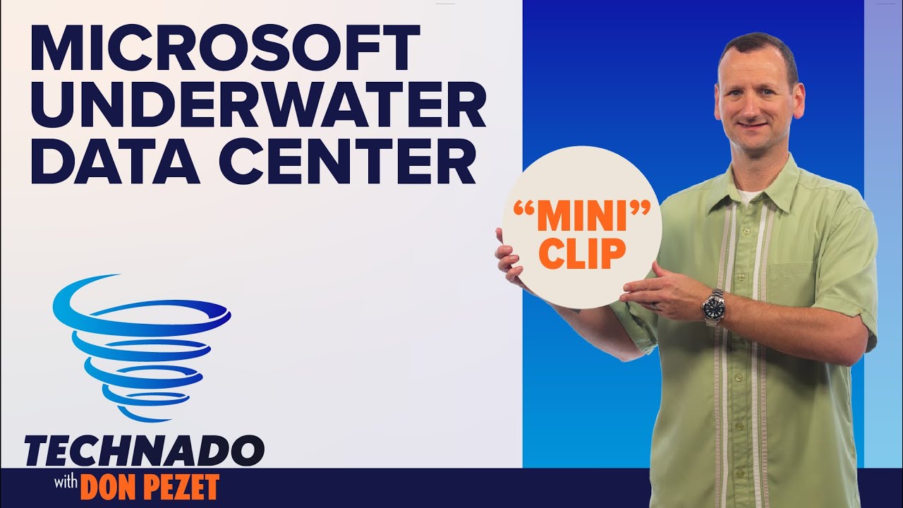 Microsoft's underwater data center resurfaces after two years & appears to be a success!