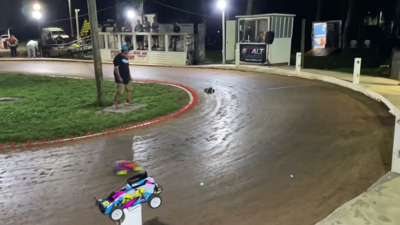 GFRP 13.5 MIDGET SPRINT A-MAIN @ RON JON RACEWAY