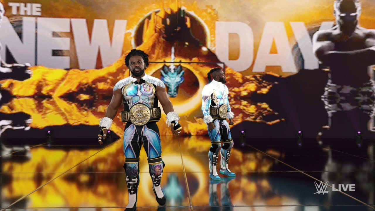 WWE2K25 THE NEW DAY '25 ENTRANCE W/TUTORIAL (PS5/XBSX)