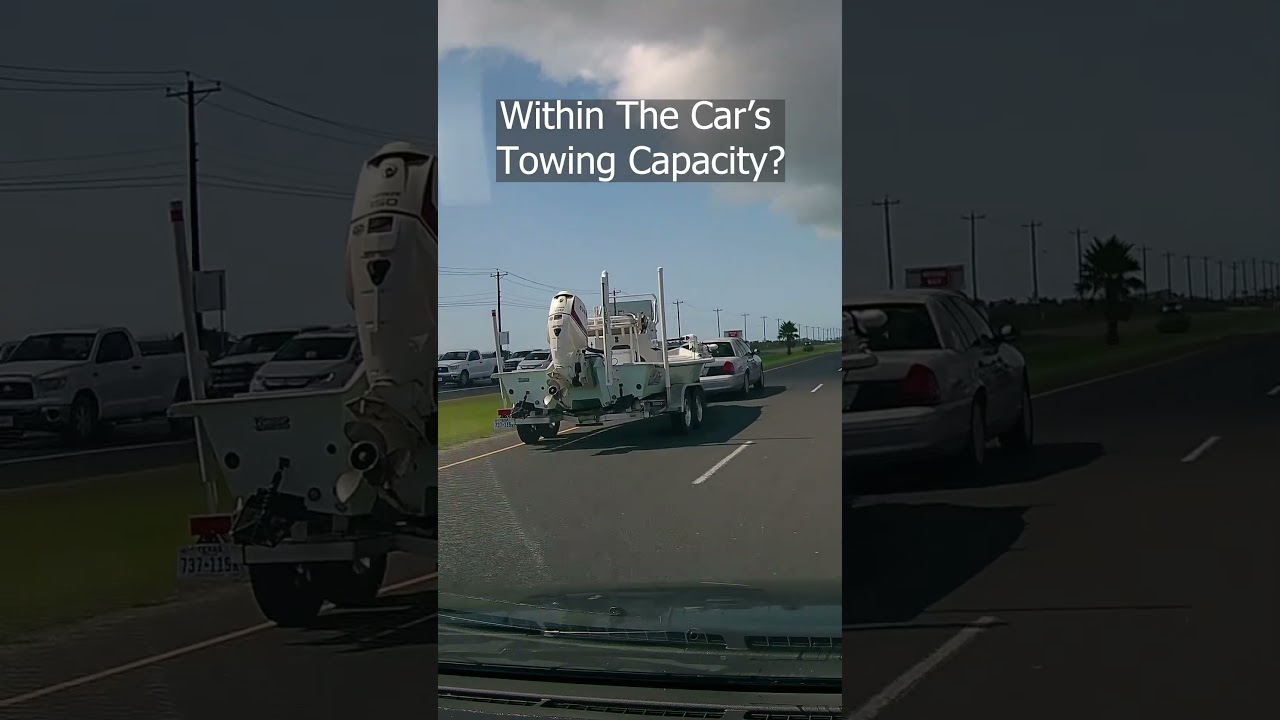 Towing Boat 🚤 With Car 🚗 #shorts #dashcam
